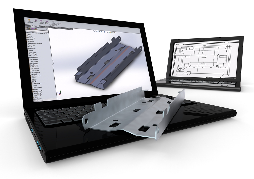 shutterstock_456135679 Bracket CAD design